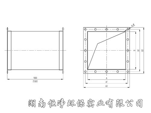 ZDL型中低压离心风机消声器