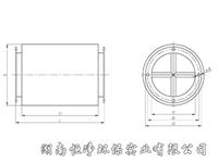 Z型轴流风机消声器