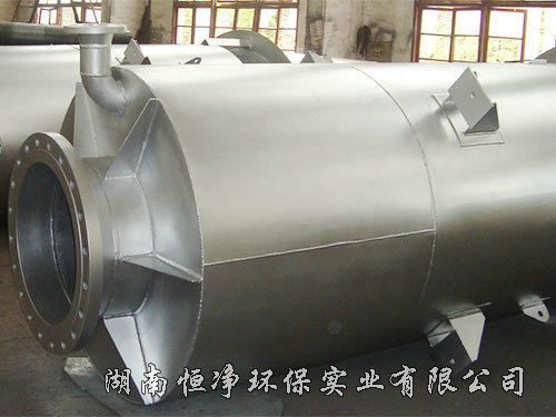 气体放散消声器